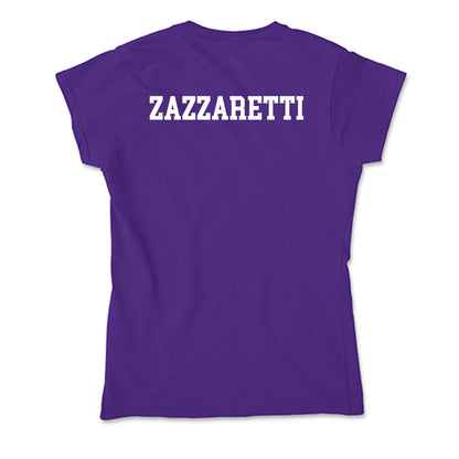 JMU - NCAA Cheerleading : Macie Zazzaretti - Soft Style Women’s T-Shirt-1