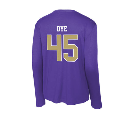 JMU - NCAA Football : Trashon Dye - Activewear Long Sleeve T-Shirt-1