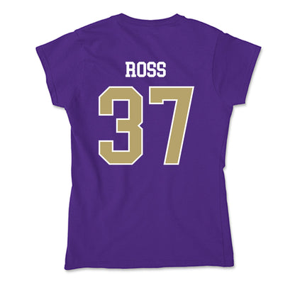 JMU - NCAA Football : Hayden Ross - Soft Style Women’s T-Shirt-1