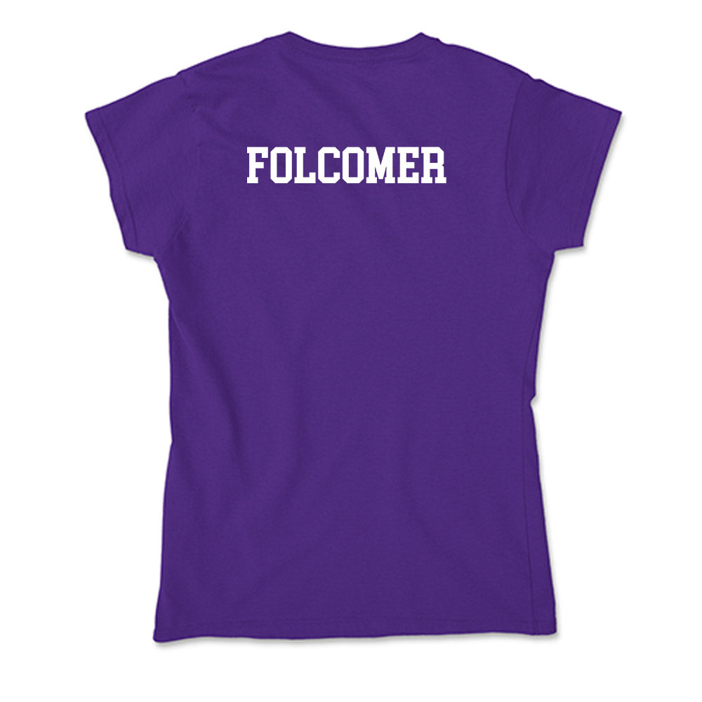 JMU - NCAA Women's Swimming & Diving : Tiffany Folcomer - Soft Style Women’s T-Shirt-1