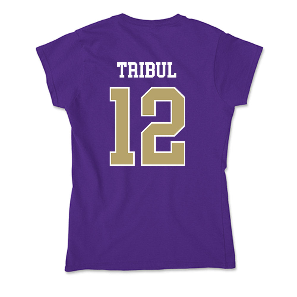 JMU - NCAA Softball : Mia Tribul - Soft Style Women’s T-Shirt-1