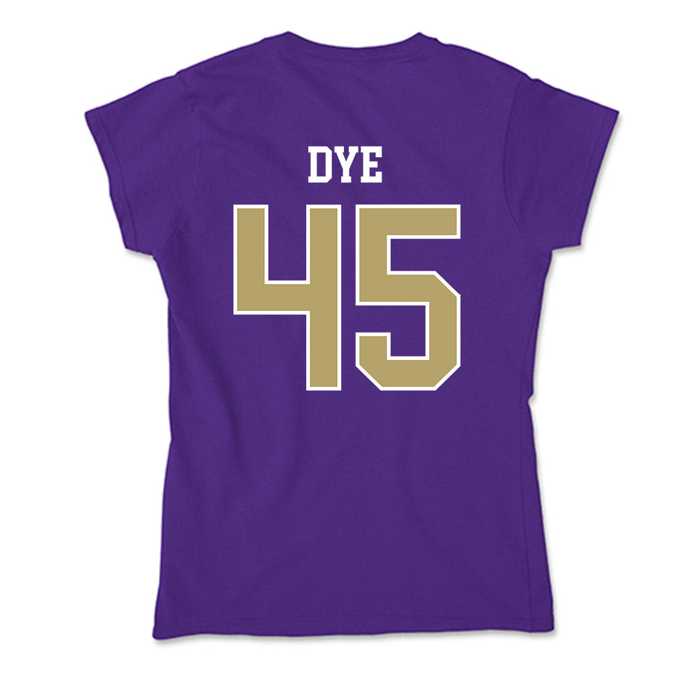 JMU - NCAA Football : Trashon Dye - Soft Style Women’s T-Shirt-1