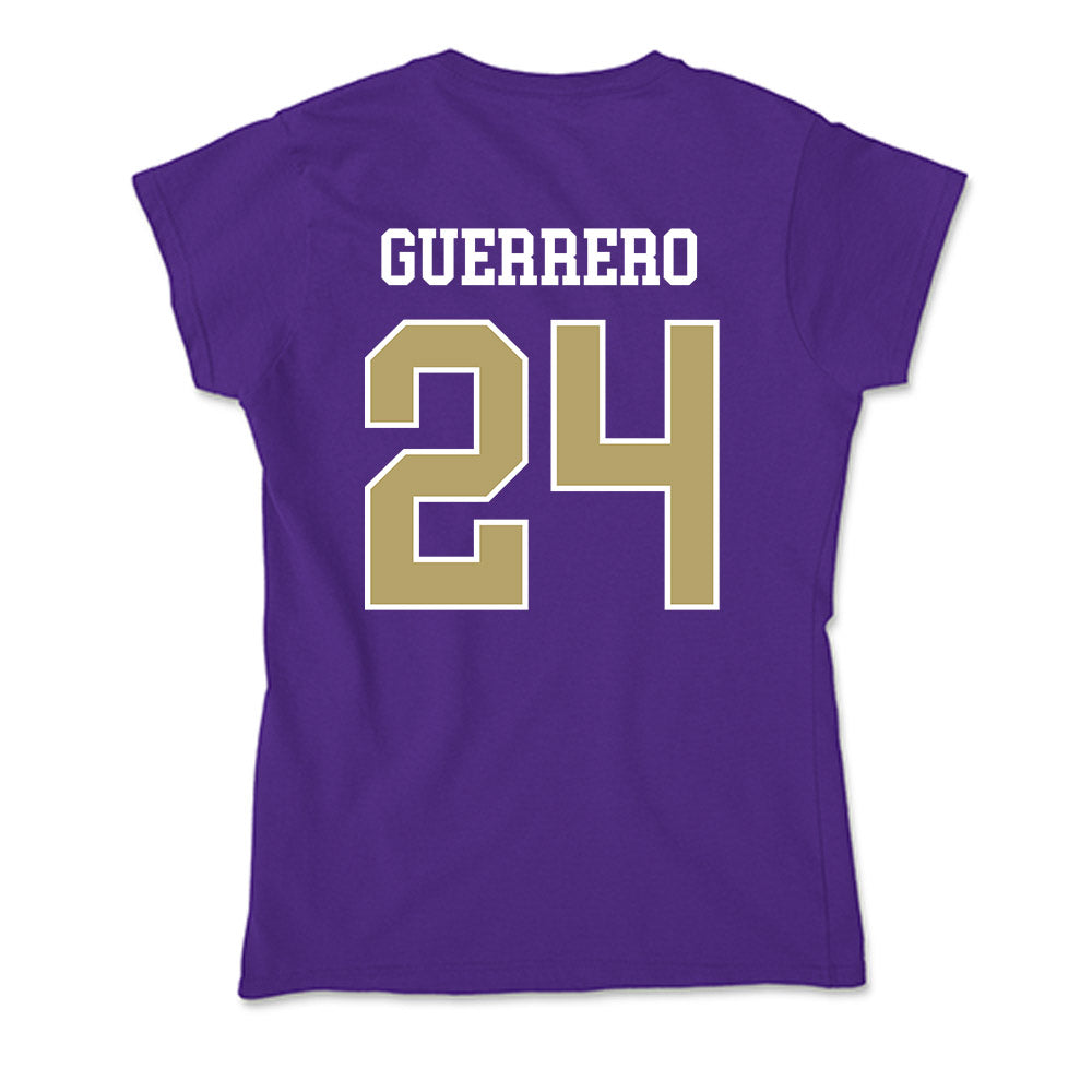 JMU - NCAA Baseball : Jack Guerrero - Soft Style Women’s T-Shirt-1