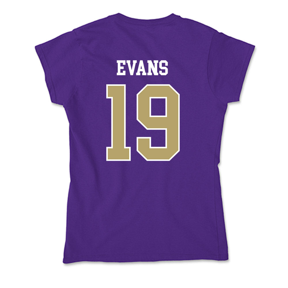 JMU - NCAA Softball : Emma Jo Evans - Soft Style Women’s T-Shirt-1