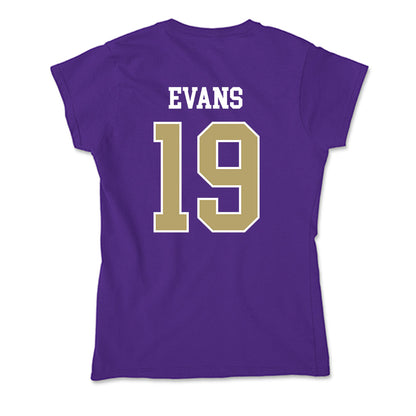 JMU - NCAA Softball : Emma Jo Evans - Soft Style Women’s T-Shirt-1