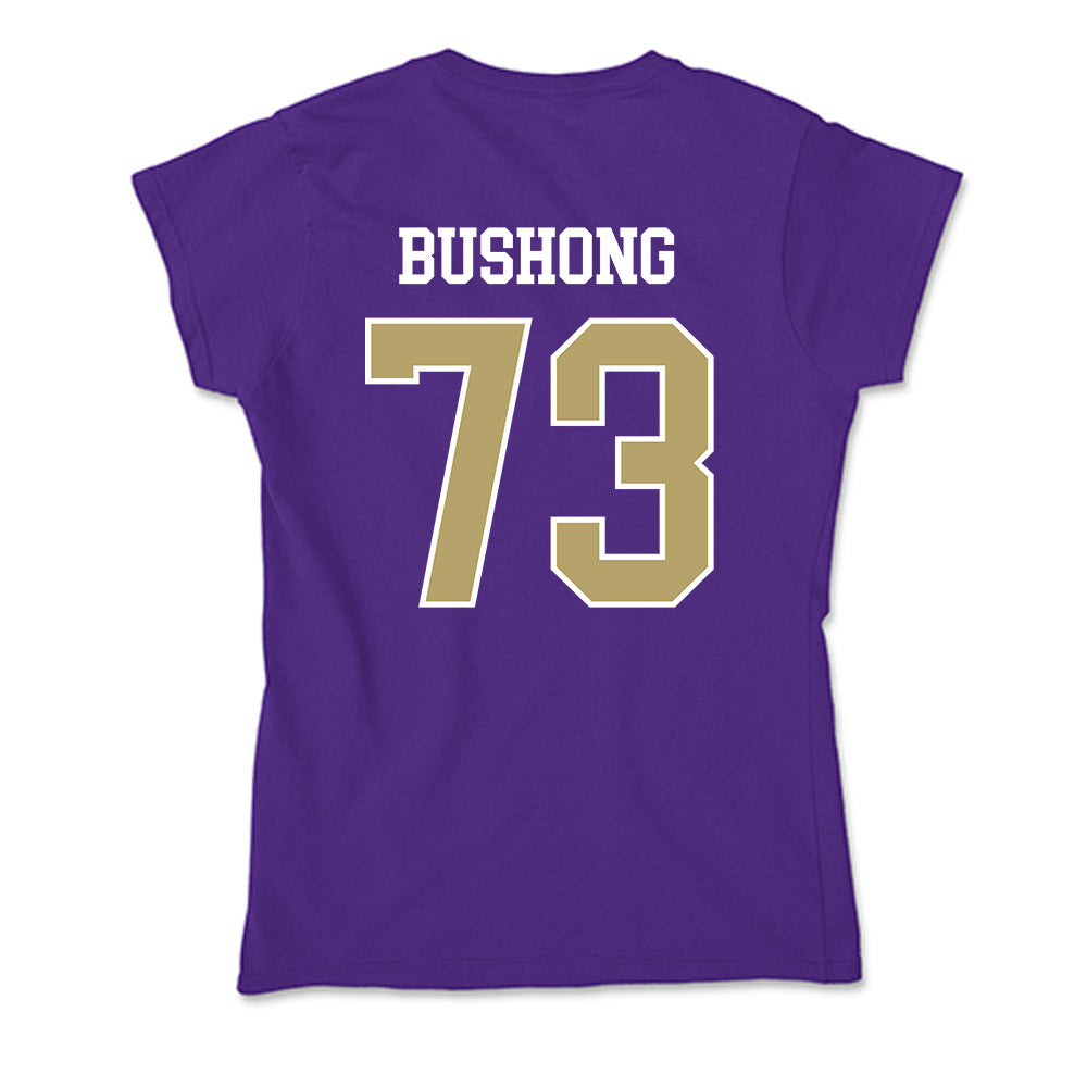 JMU - NCAA Football : Evan Bushong - Soft Style Women’s T-Shirt-1