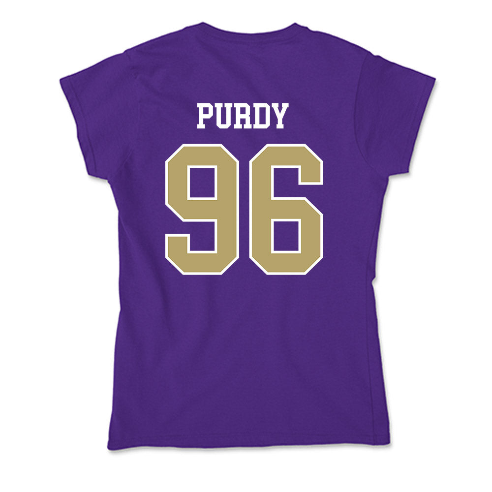 JMU - NCAA Football : Cole Purdy - Soft Style Women’s T-Shirt-1