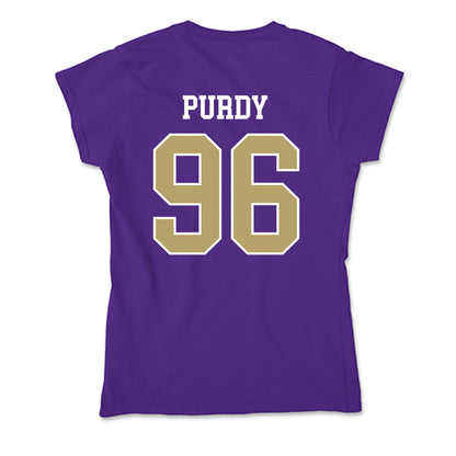 JMU - NCAA Football : Cole Purdy - Soft Style Women’s T-Shirt-1