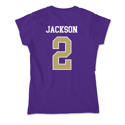JMU - NCAA Football : Nakian Jackson - Soft Style Women’s T-Shirt-1