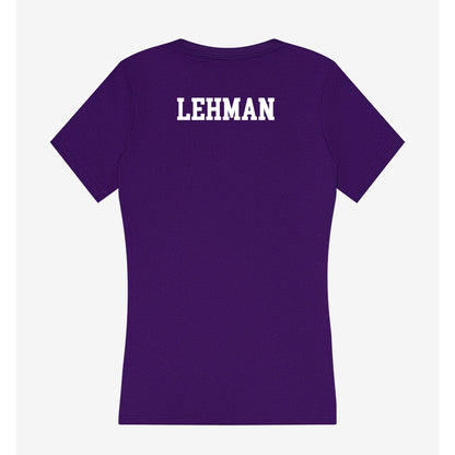 JMU - NCAA Women's Track & Field : Anna Lehman - Women's V-Neck T-Shirt-1