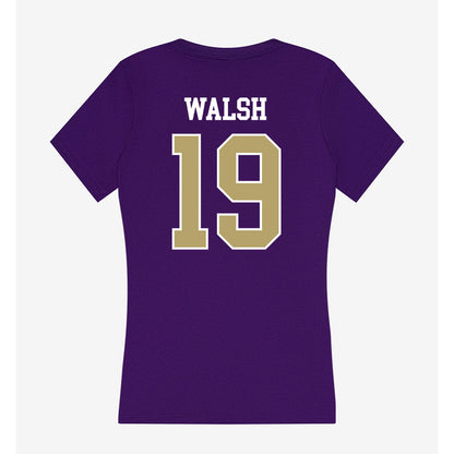 JMU - NCAA Men's Soccer : Ryan Walsh - Women's V-Neck T-Shirt-1