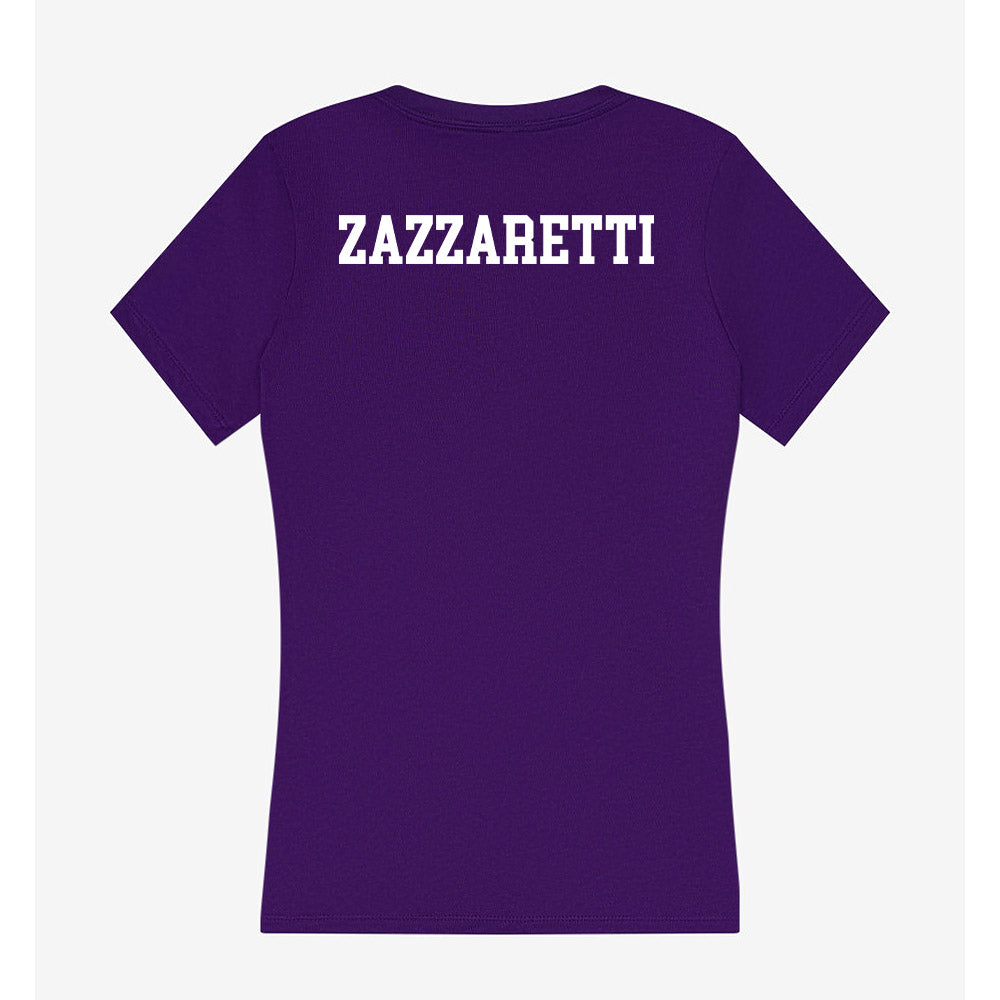 JMU - NCAA Cheerleading : Macie Zazzaretti - Women's V-Neck T-Shirt-1