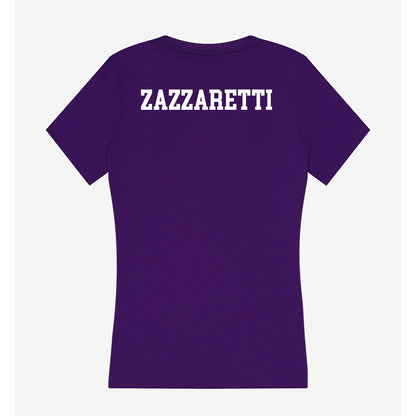 JMU - NCAA Cheerleading : Macie Zazzaretti - Women's V-Neck T-Shirt-1