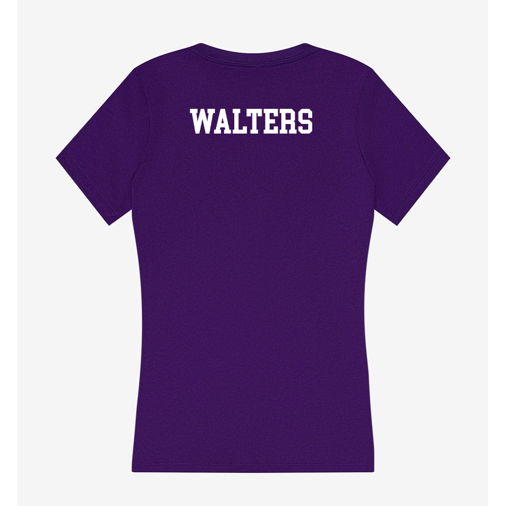 JMU - NCAA Women's Cross Country : Sidney Walters - Women's V-Neck T-Shirt-1