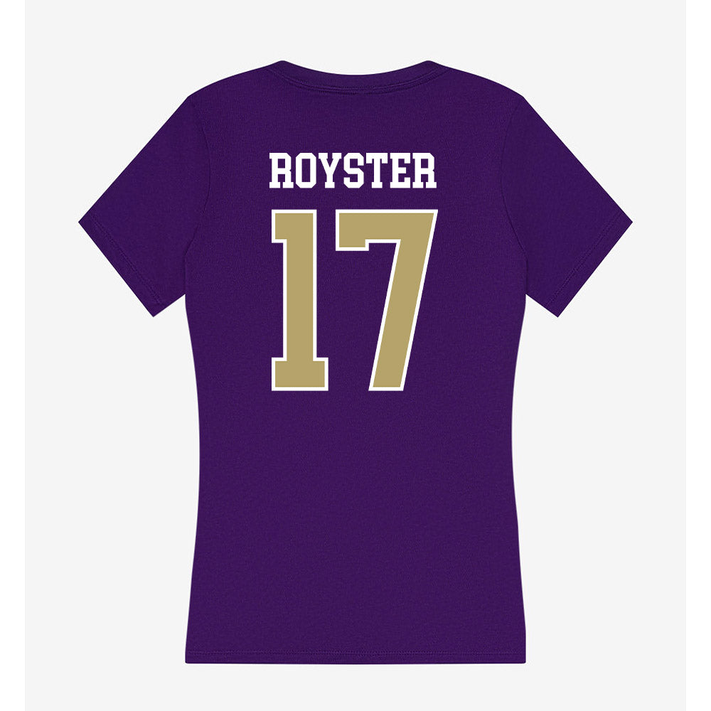 JMU - NCAA Football : Danny Royster - Women's V-Neck T-Shirt-1