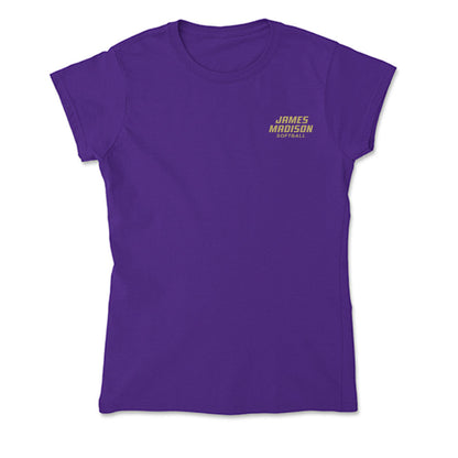 JMU - NCAA Softball : Ava Hodges - Soft Style Women’s T-Shirt-0