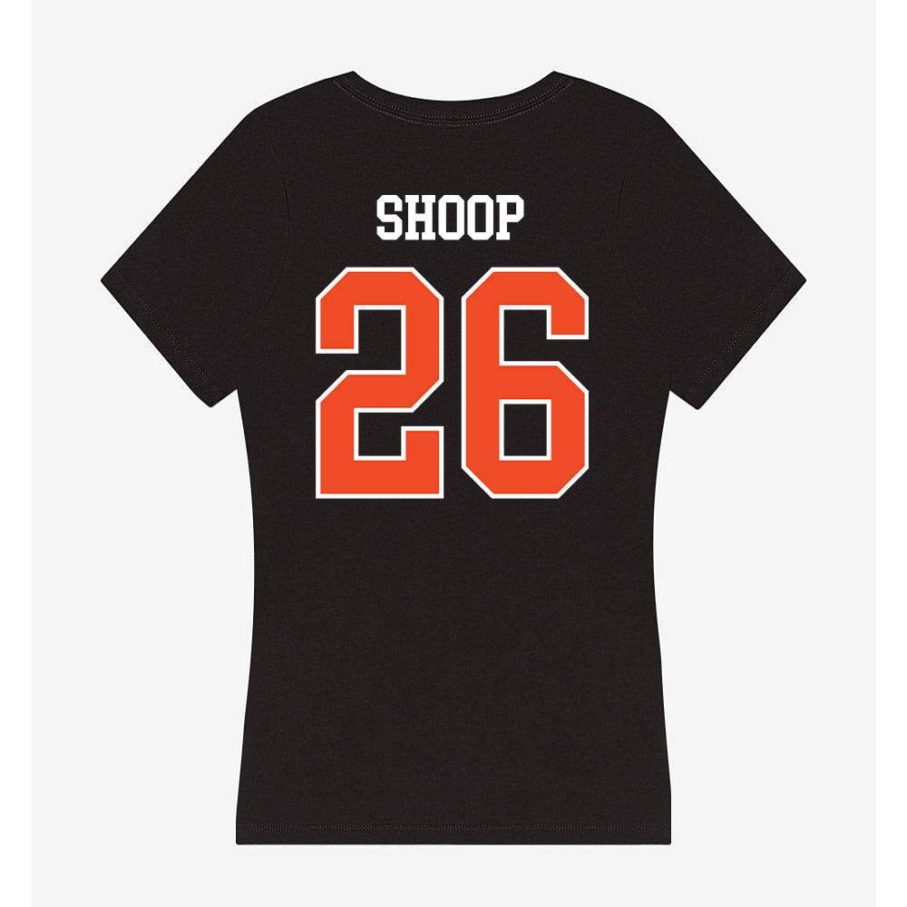 Campbell - NCAA Women's Lacrosse : Carson Shoop - Women's V-Neck T-Shirt-1