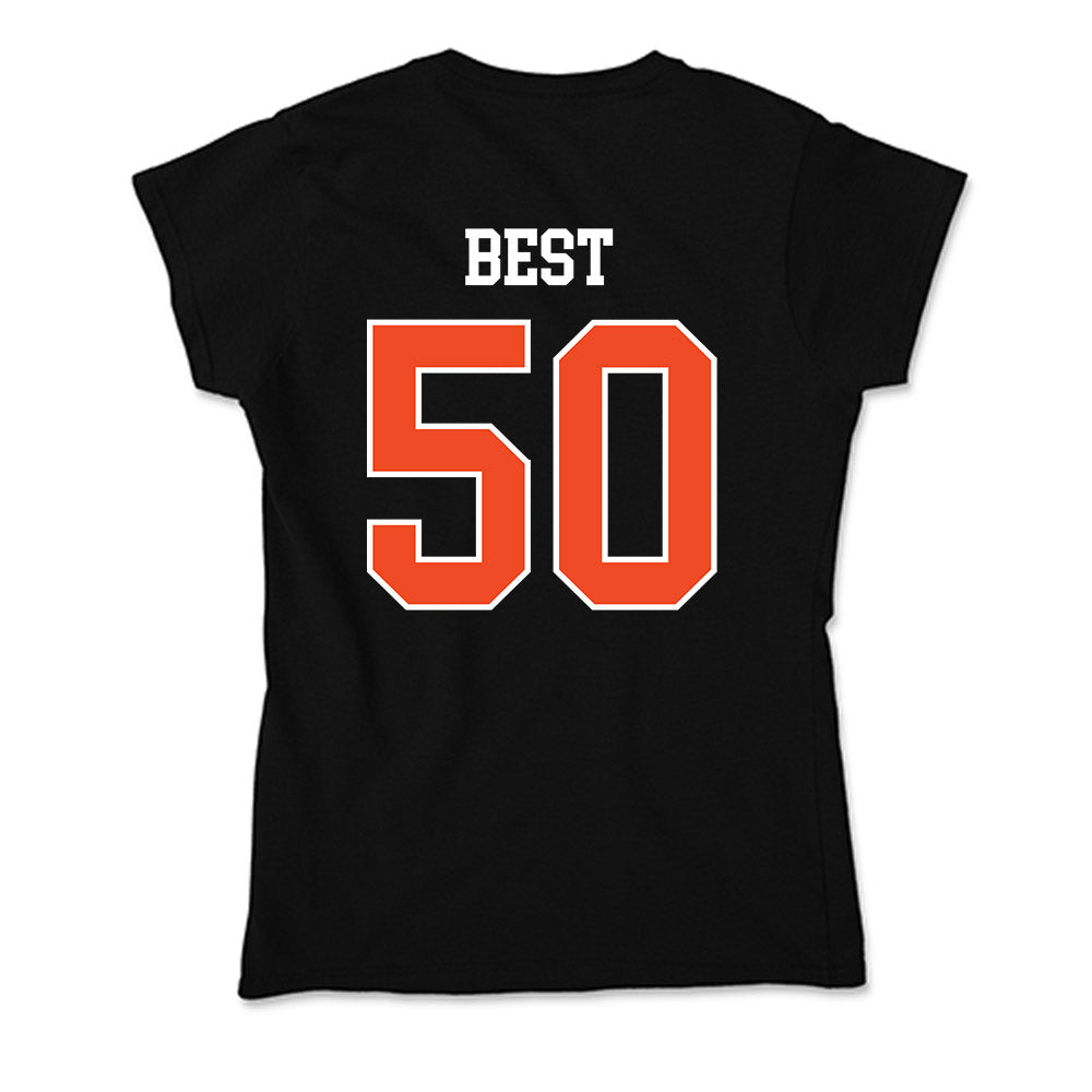 Campbell - NCAA Football : Jadon Best - Soft Style Women’s T-Shirt-1