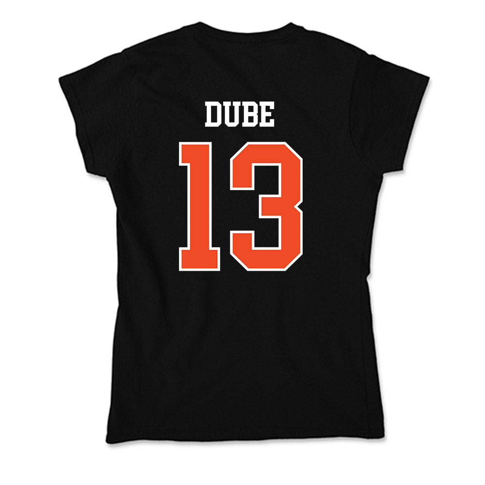 Campbell - NCAA Men's Soccer : Kananelo Dube - Soft Style Women’s T-Shirt-1