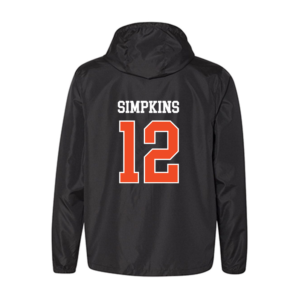 Campbell - NCAA Football : Kaleb Simpkins - Windbreaker-1