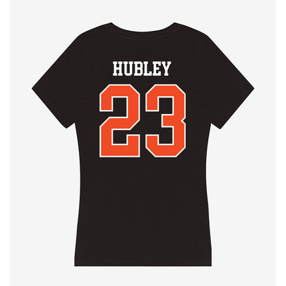 Campbell - NCAA Softball : Katelyn Hubley - Women's V-Neck T-Shirt-1