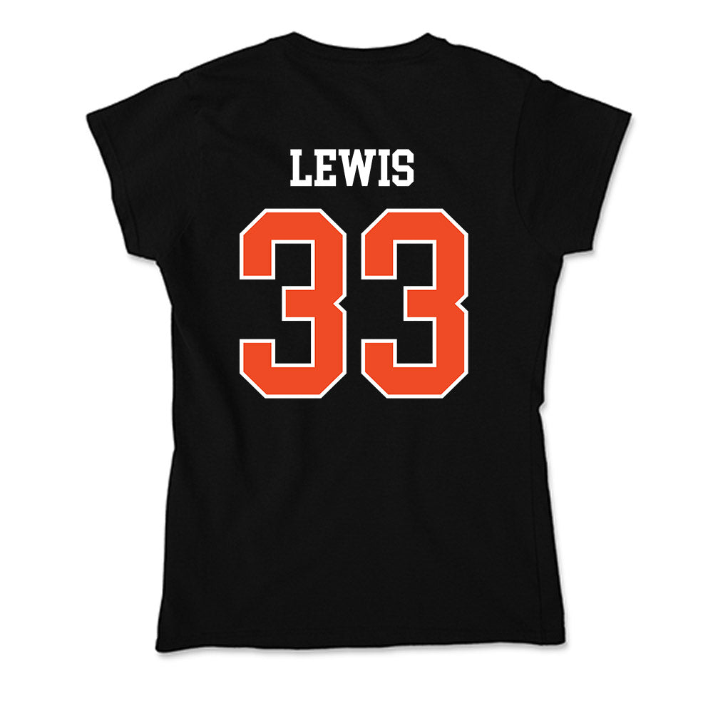 Campbell - NCAA Baseball : Harrison Lewis - Soft Style Women’s T-Shirt-1