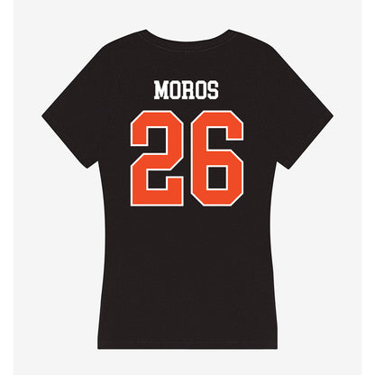 Campbell - NCAA Men's Soccer : Ioannis Moros - Women's V-Neck T-Shirt-1
