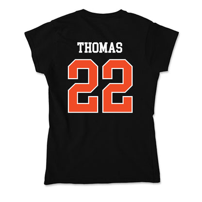 Campbell - NCAA Football : Devon Thomas - Soft Style Women’s T-Shirt-1