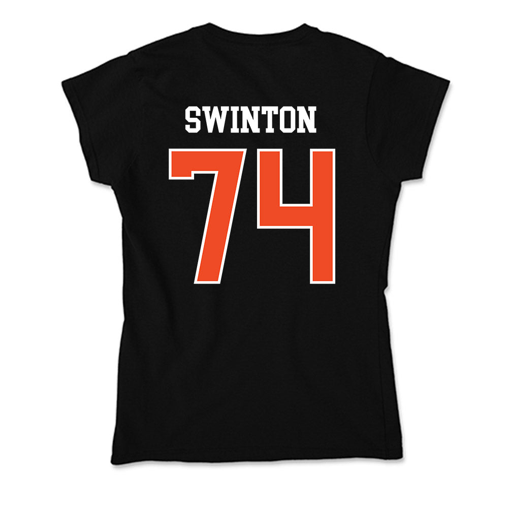 Campbell - NCAA Football : Rahshad Swinton - Soft Style Women’s T-Shirt-1