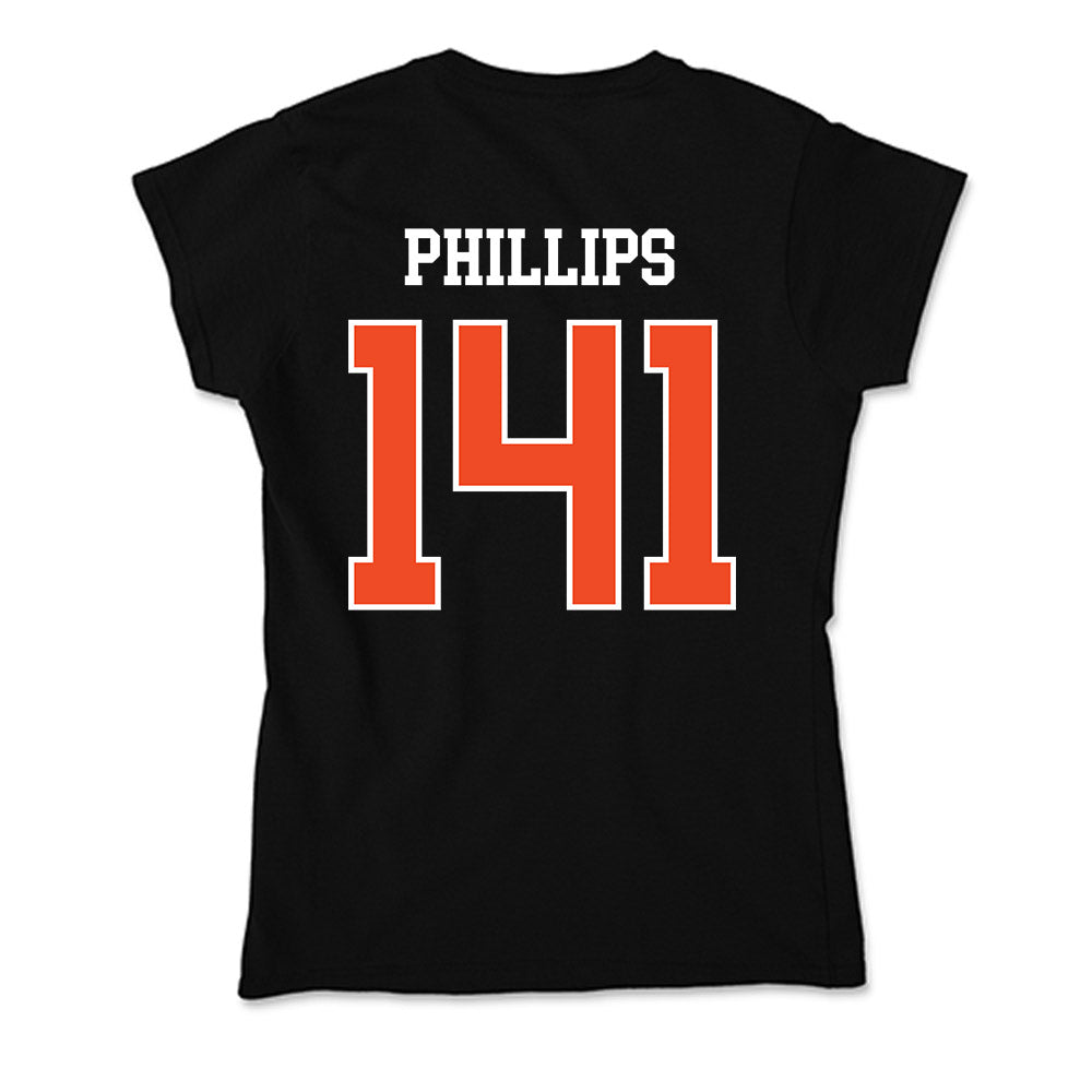 Campbell - NCAA Wrestling : Ryan Phillips - Soft Style Women’s T-Shirt-1