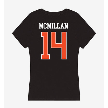 Campbell - NCAA Women's Volleyball : Breanna McMillan - Women's V-Neck T-Shirt-1