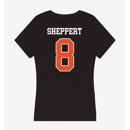 Campbell - NCAA Football : Vance Sheppert - Women's V-Neck T-Shirt-1