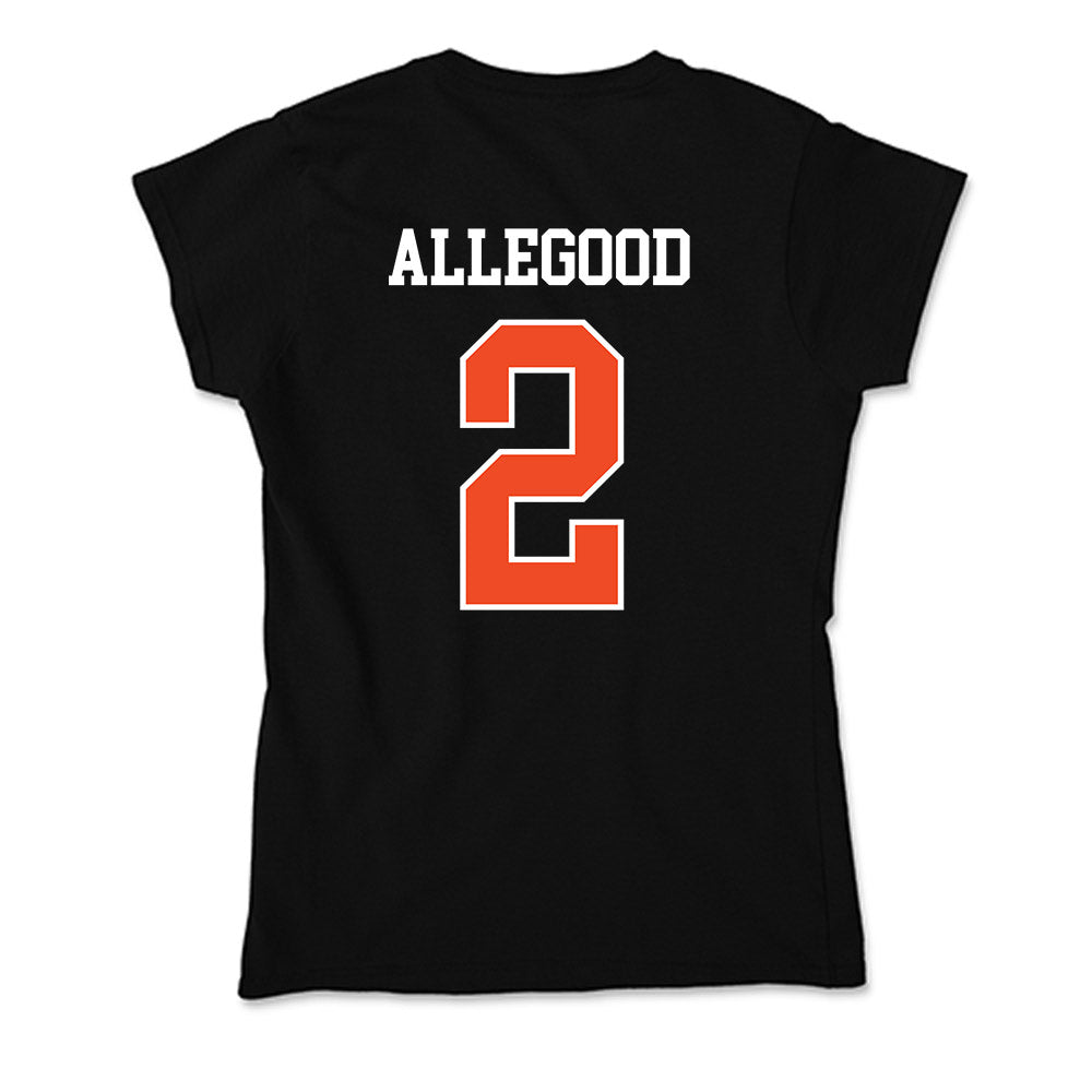 Campbell - NCAA Softball : Emily Allegood - Soft Style Women’s T-Shirt-1
