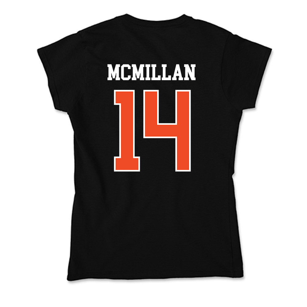 Campbell - NCAA Women's Volleyball : Breanna McMillan - Soft Style Women’s T-Shirt-1