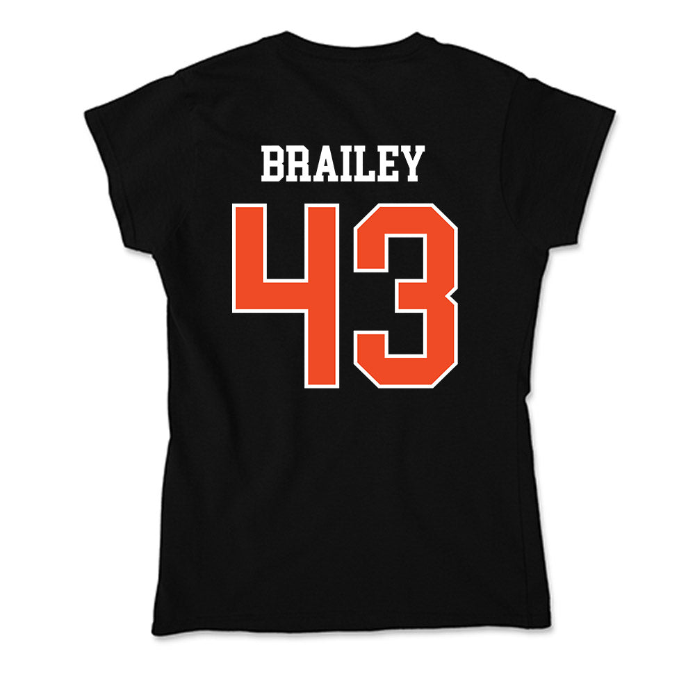 Campbell - NCAA Baseball : Beau Brailey - Soft Style Women’s T-Shirt-1