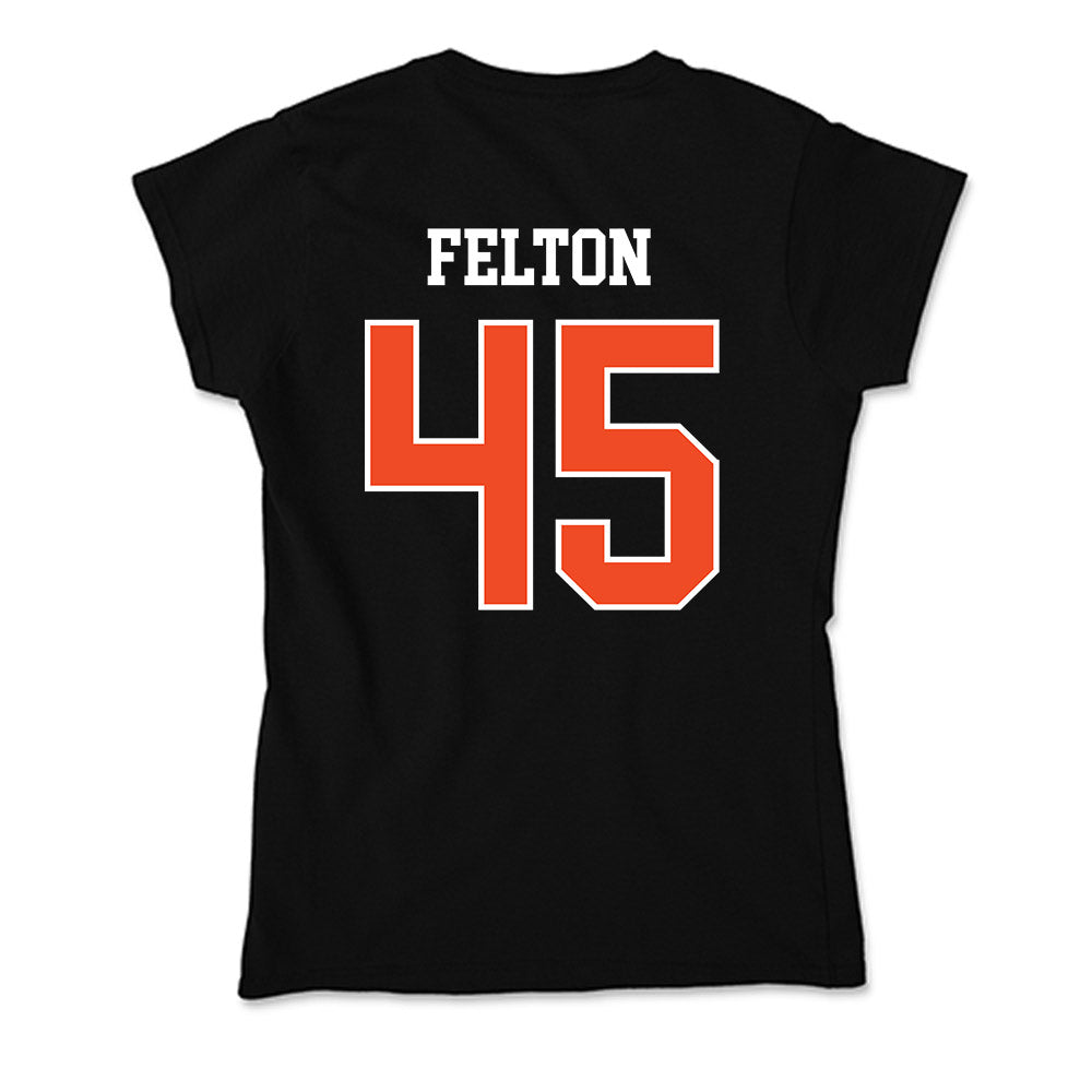 Campbell - NCAA Football : Daniel Felton - Soft Style Women’s T-Shirt-1