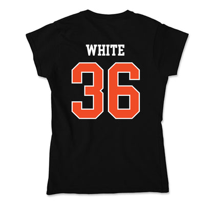 Campbell - NCAA Baseball : Caleb White - Soft Style Women’s T-Shirt-1