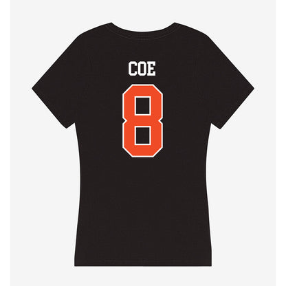 Campbell - NCAA Football : Chandler Coe - Women's V-Neck T-Shirt-1