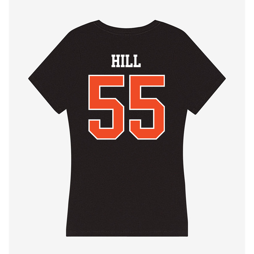 Campbell - NCAA Football : Cameron Hill - Women's V-Neck T-Shirt-1