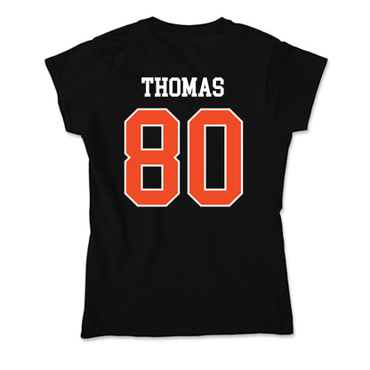 Campbell - NCAA Football : Malachi Thomas - Soft Style Women’s T-Shirt-1