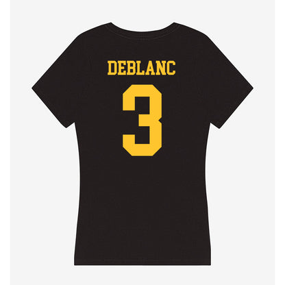 Wyoming - NCAA Football : Deion DeBlanc - Classic Shersey Women's V-Neck T-Shirt-1