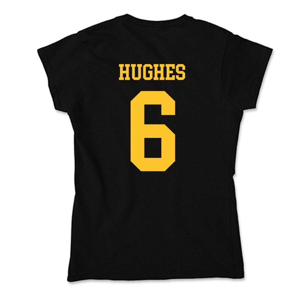 Wyoming - NCAA Football : Tyler Hughes - Soft Style Women’s T-Shirt-1