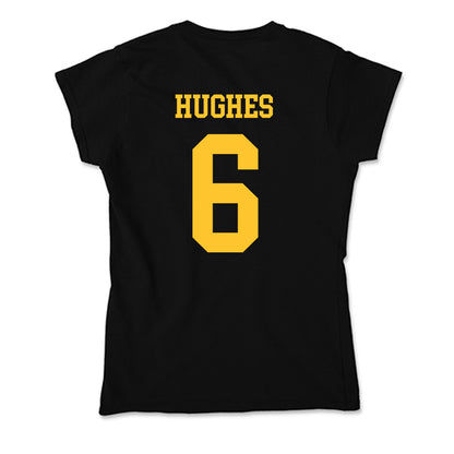 Wyoming - NCAA Football : Tyler Hughes - Soft Style Women’s T-Shirt-1