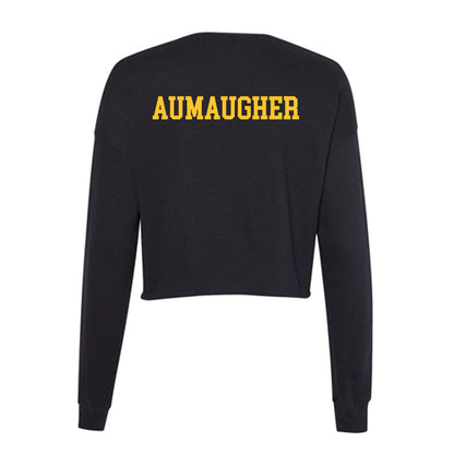 Wyoming - NCAA Women's Swimming & Diving : Emma Aumaugher - Women's Cropped Crew Fleece-1