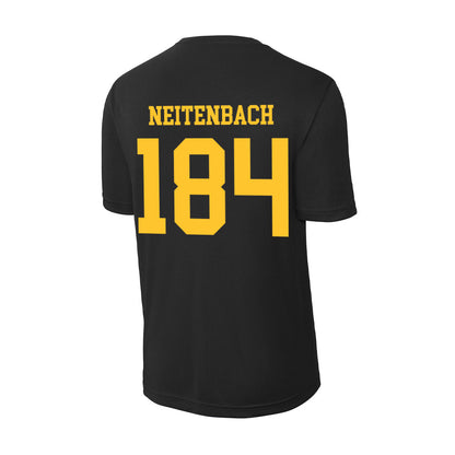Wyoming - NCAA Wrestling : Eddie Neitenbach - Activewear T-Shirt-1