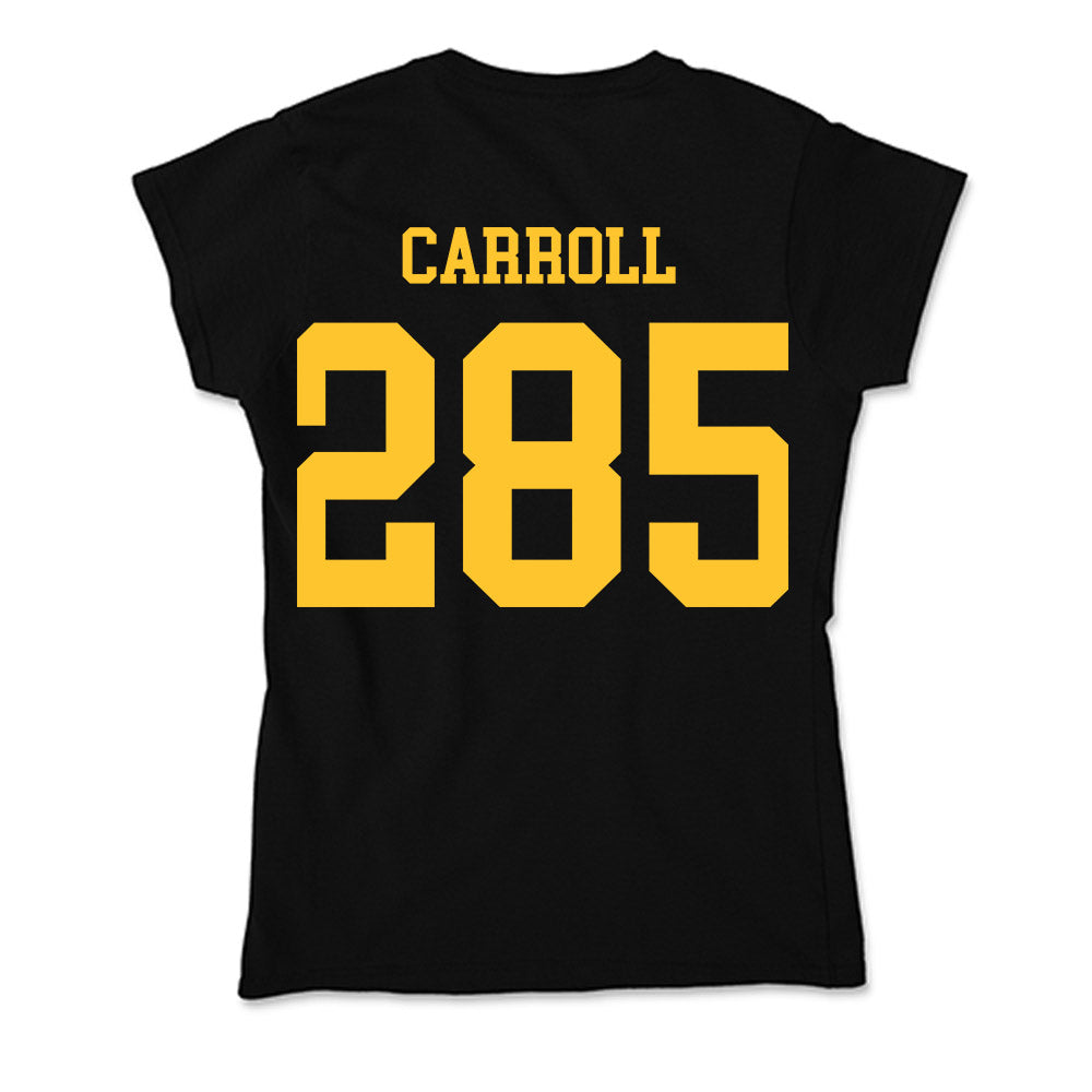 Wyoming - NCAA Wrestling : Christian Carroll - Soft Style Women’s T-Shirt-1