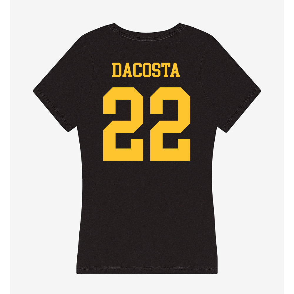 Wyoming - NCAA Football : Jaden DaCosta - Classic Shersey Women's V-Neck T-Shirt-1
