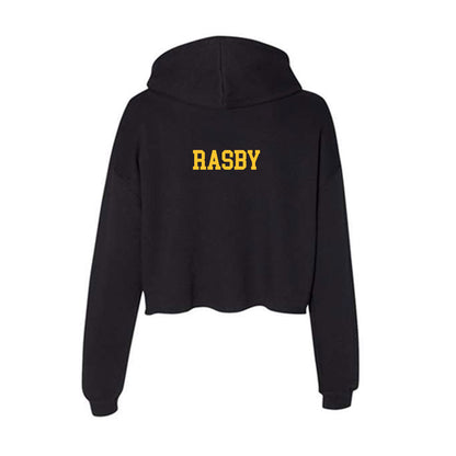 Wyoming - NCAA Women's Track & Field : Story Rasby - Classic Shersey Women's Crop Fleece Hoodie-1