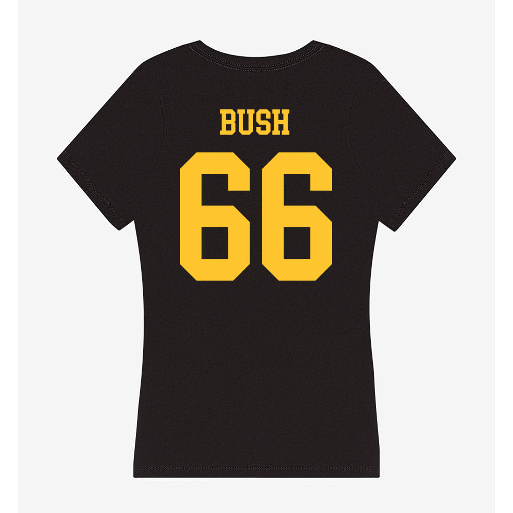 Wyoming - NCAA Football : Johnathan Bush - Women's V-Neck T-Shirt-1