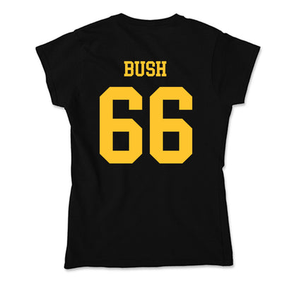 Wyoming - NCAA Football : Johnathan Bush - Soft Style Women’s T-Shirt-1